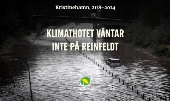 Klimathotet väntar inte på Reinfeldt